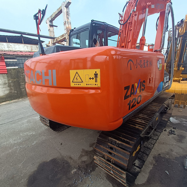 Hitachi Zaxis 120 Used Excavator/ 12 ton Hitachi ZX120 Crawler Excavator with ISUZU Engine for sale