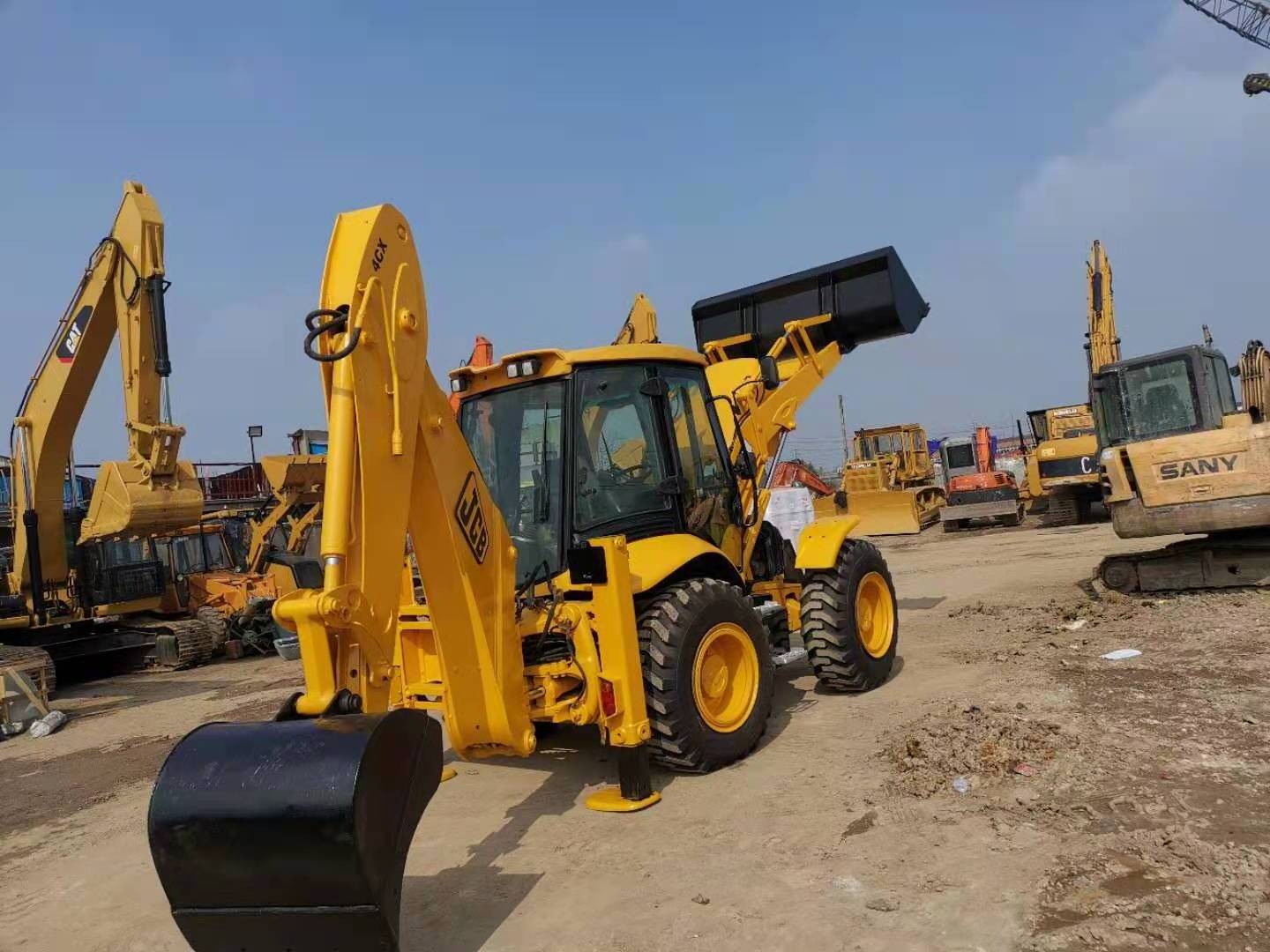 Used Small Bakchoe Loader JCB 4CX Towable Backhoe/3cx 4cx Jcb Backhoe Loader For Sale