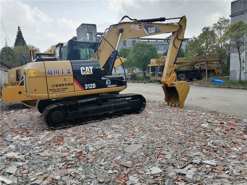 CAT used CAT 312D excavator machines 12ton operating weight CAT 312B 312C 312D excavator used caterpillar 306 307 312 320