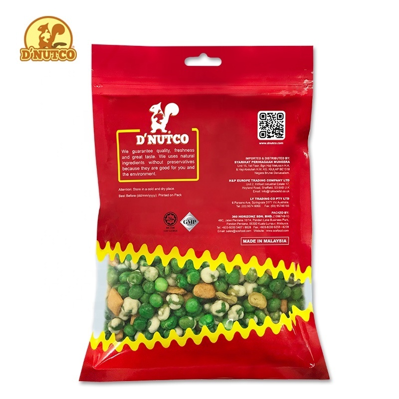 400g D'NUTCO Delicious Crispy Mixed Nuts Snack with Broad Bea, Green Peas and Peanuts Nuts