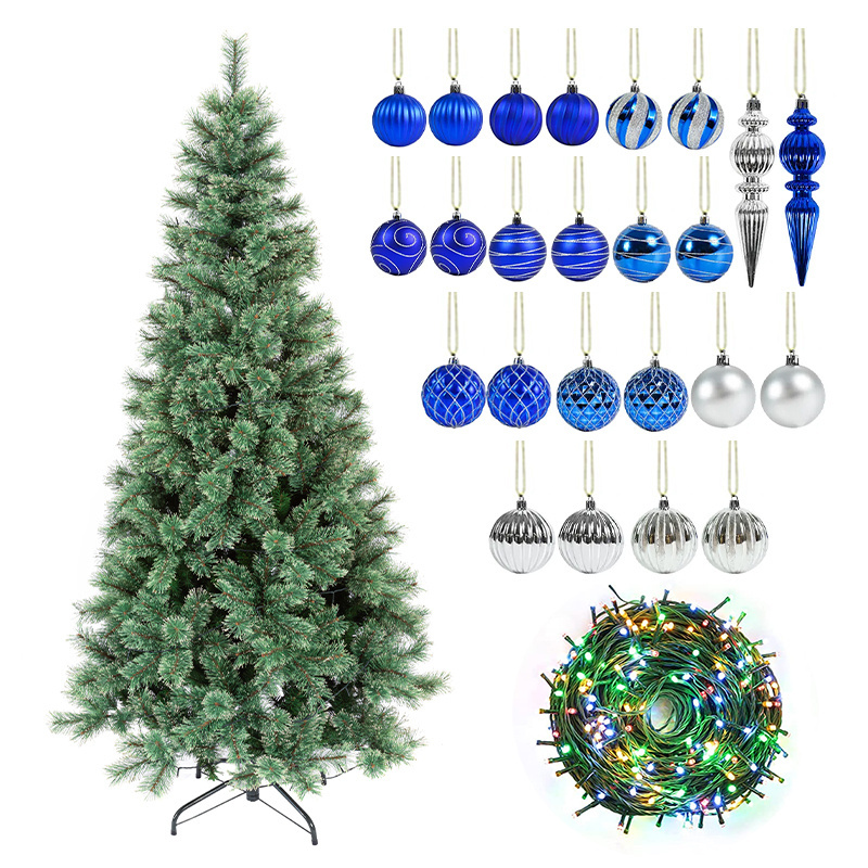 Magic Tree Christmas 5Ft Rotating   Hanging Ornaments Ideal for Home, Office, and Xmas Party Christmas Trees With Led Lights