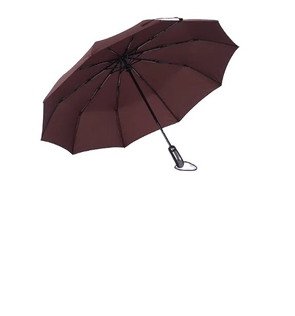 Three-Folding Custom Umbrellas High Quality Travel Automatic Umbrella With logo For Promotion