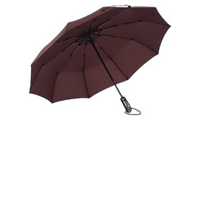 Three-Folding Custom Umbrellas High Quality Travel Automatic Umbrella With logo For Promotion