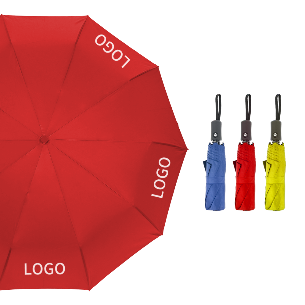 Cheap Promotion High Quality  Wind Proof Cheap Outdoor Folding Umbrella Parasol Umbrellas With Custom Logo