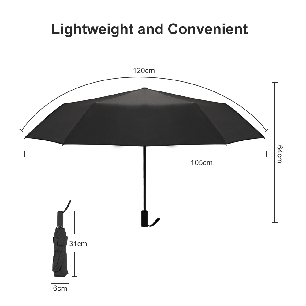 Promotional Cheap Folding Umbrella  Windproof Waterproof High Quality Folding  Umbrella With Logo Printing For The Rain