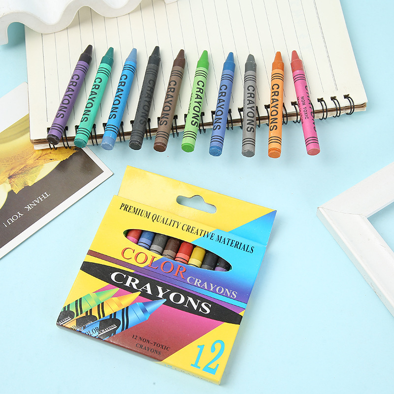 High Quality EN71 Certificated Crayon Set Kids Wax Crayons