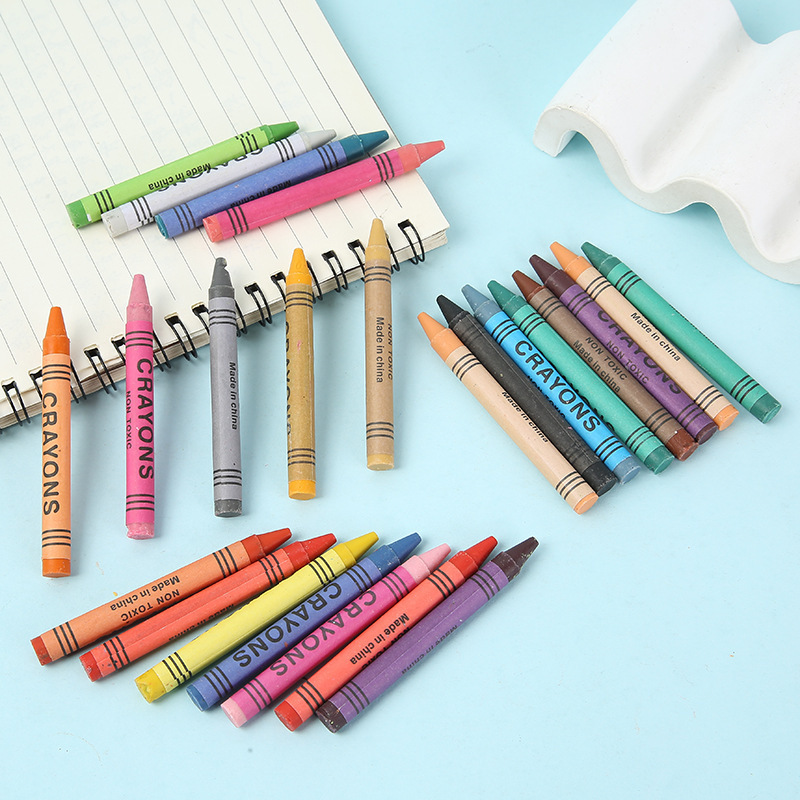 High Quality EN71 Certificated Crayon Set Kids Wax Crayons