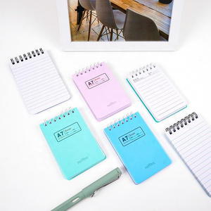 Cute Portable Note Books Mini Pocket Diary Memo Wire Bound Coil Journal Planner Spiral Notepads