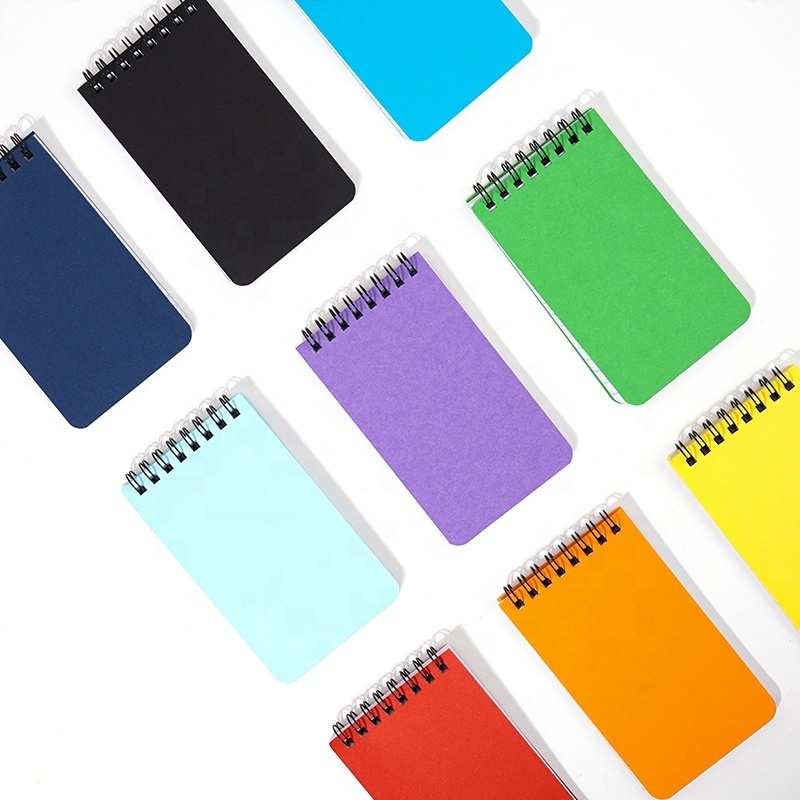 Cute Portable Note Books Mini Pocket Diary Memo Wire Bound Coil Journal Planner Spiral Notepads