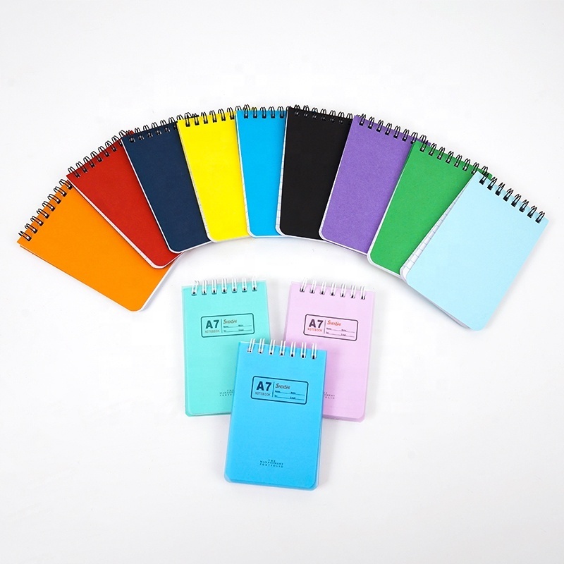 Cute Portable Note Books Mini Pocket Diary Memo Wire Bound Coil Journal Planner Spiral Notepads