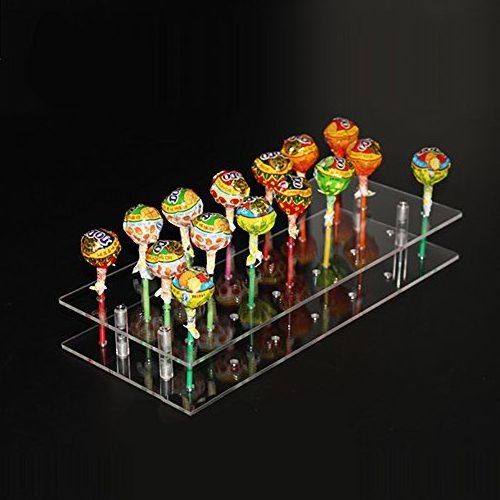 MY Wholesale Acrylic Lollipop Stand Candy Storage Rack Store POP Holder For Wedding Party Funny Decoration Display