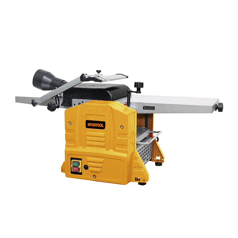 1500W 2HP powerful motor diy wood working planer thicknesser woodworking machine combine bench top jointer and planer from China