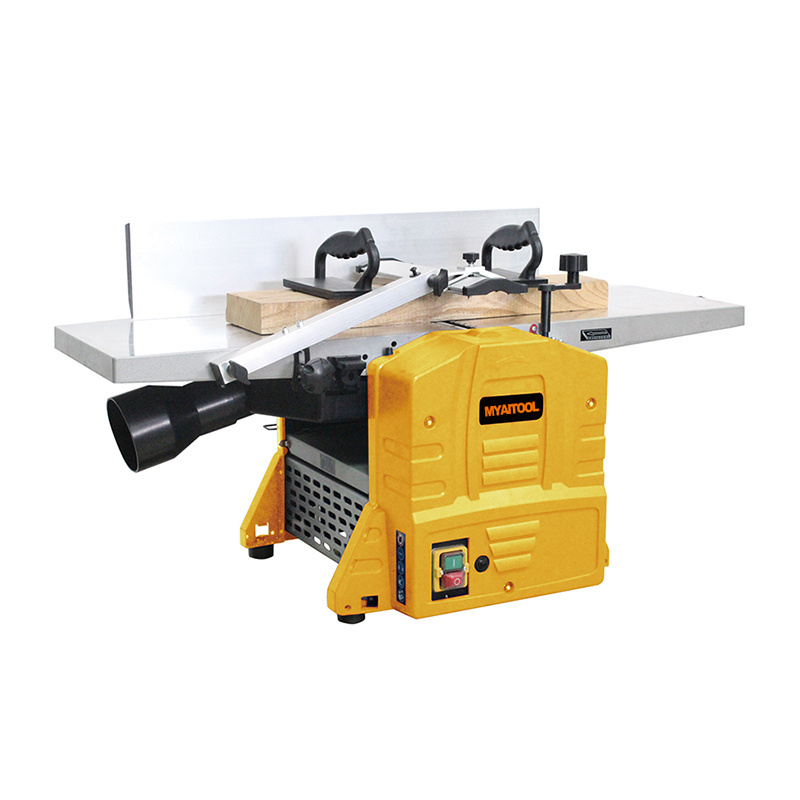 1500W 2HP powerful motor diy wood working planer thicknesser woodworking machine combine bench top jointer and planer from China