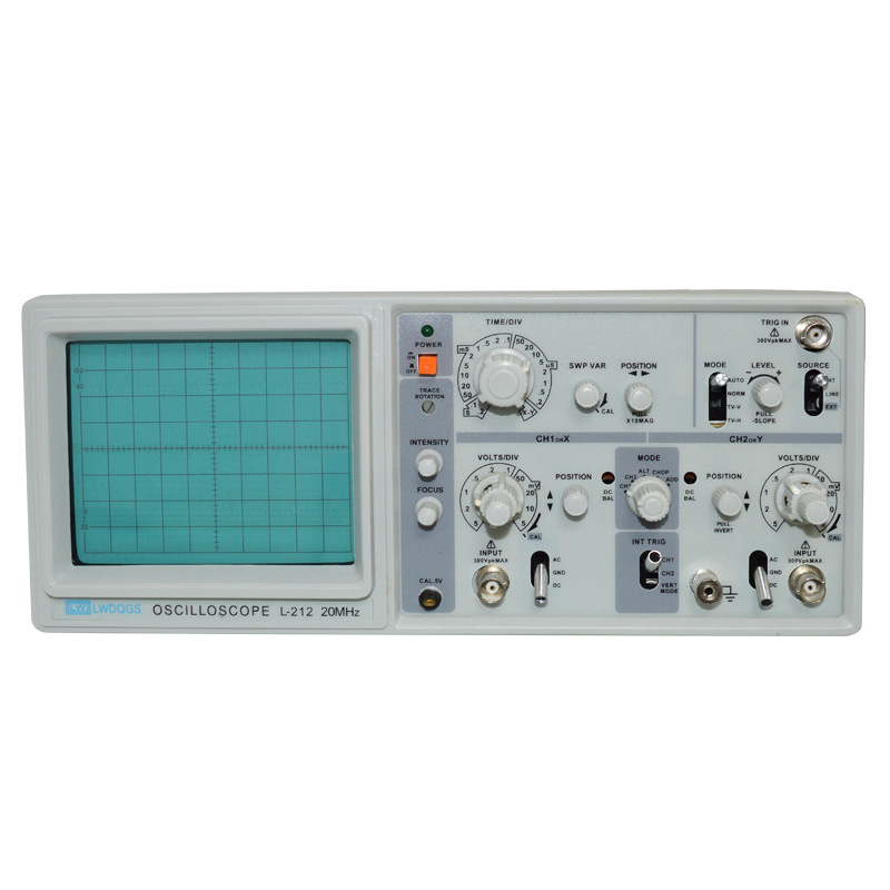 20MHz 40MHz 60MHz 100Mhz Dual Channel Analog Oscilloscope