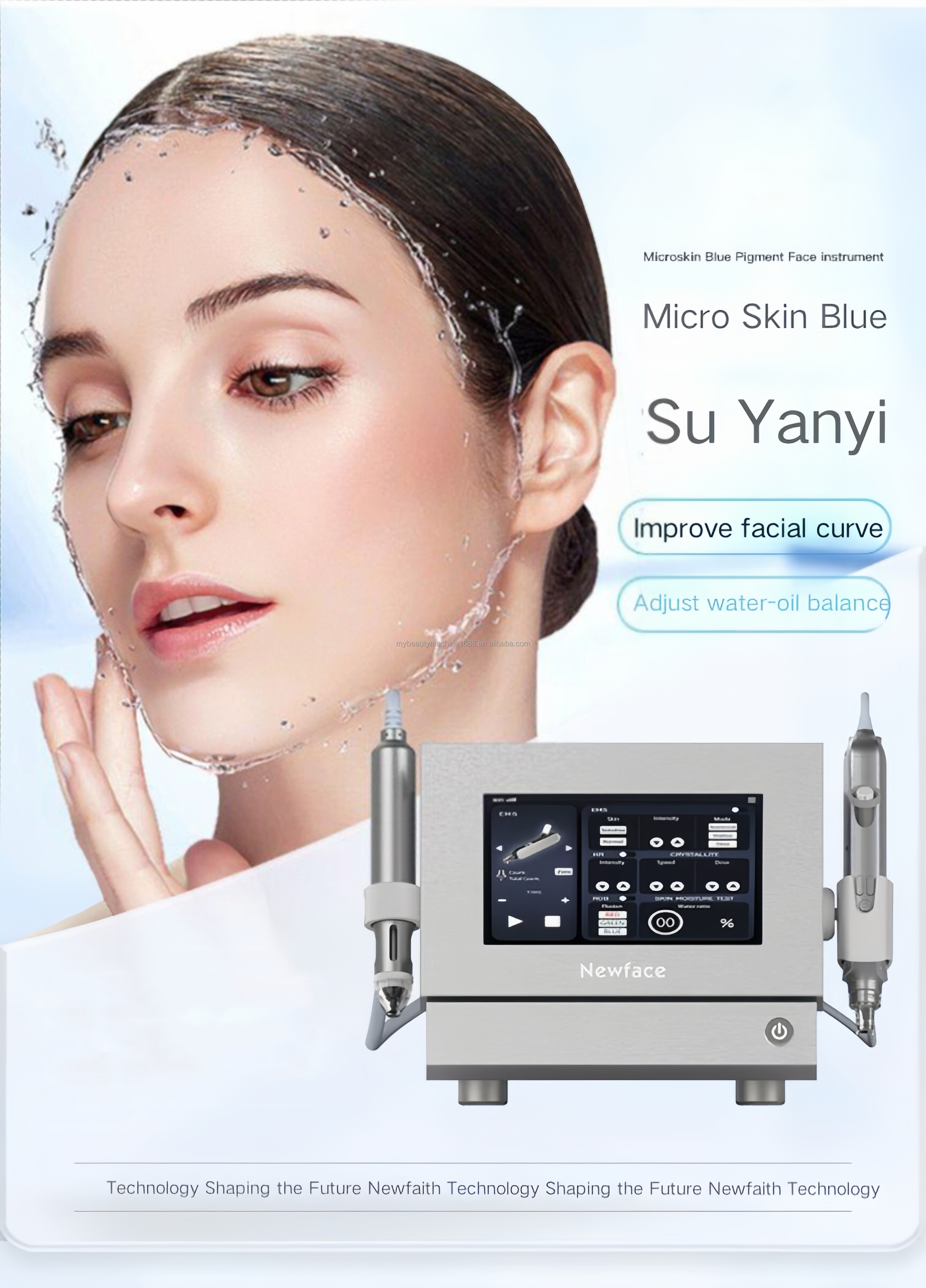 Portable water light  skin care and beauty machine