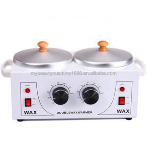 Newest Professional Hair Removal Wax Pot Warmer Wax Heater 1000cc Double Wax Melting Pot Machine