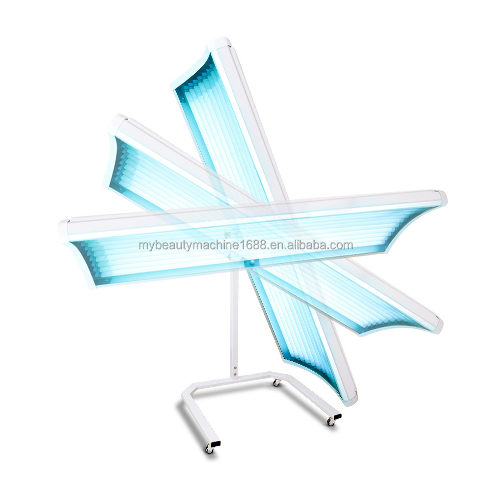 Factory Price Stand-up Solarium Tanning Bed For Home Use / Vertical Solarium / UV Light Horizontal Tanning Sunbed