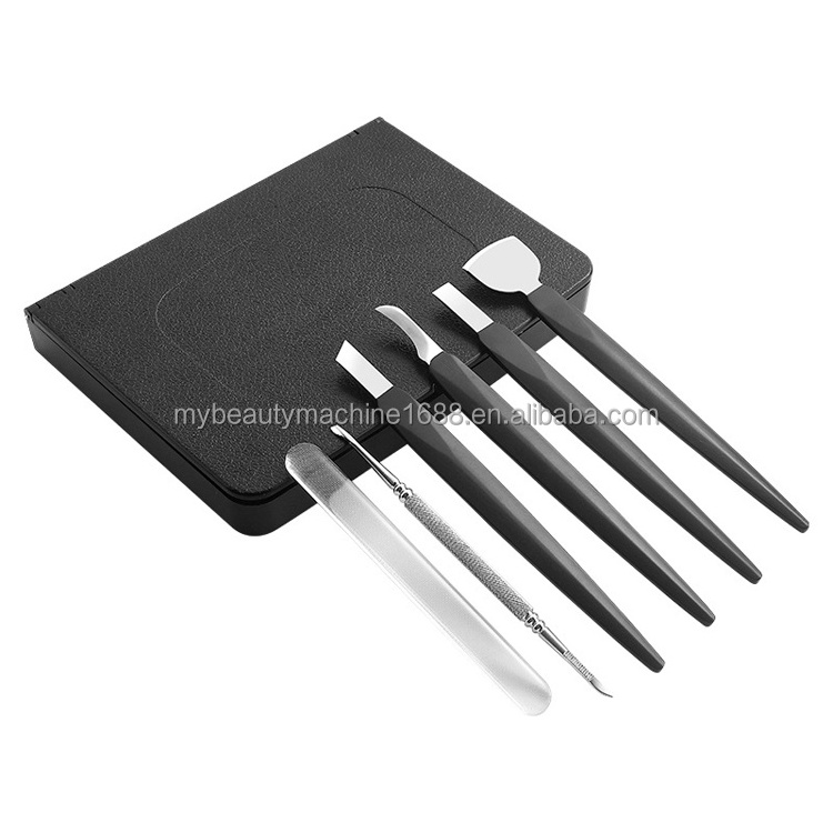 6 in 1 Professional Foot Repair Sharp Blade Kit for Nail Corn Callus, Stainless Steel Nail Knives Cuticle Remover