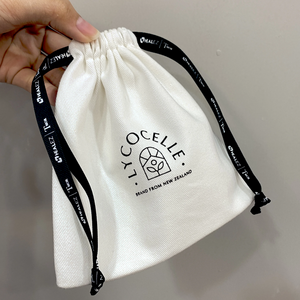 Wholesale Personalized Custom Colorful Muslin Bag Small Cotton Drawstring Bag Pouch For Cosmetic Shoes Dust-Proof