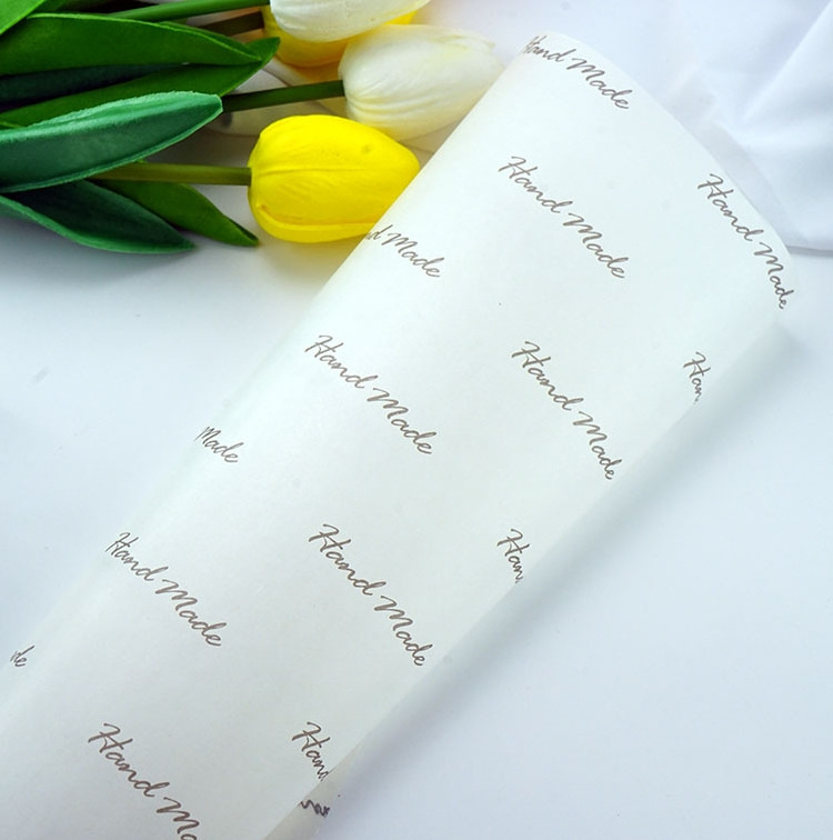 Beautiful handmade scented candle packaging protective oil paper 25x35cm candle candy wrapping paper