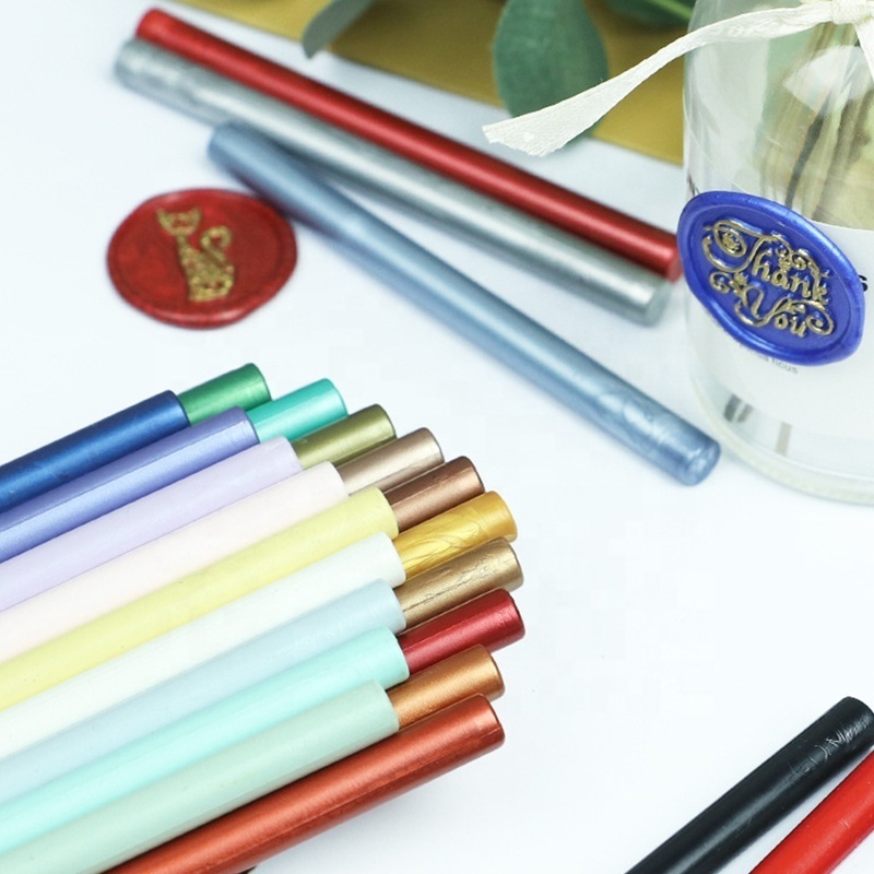 7mm Wax Seal Stick for Glue Gun Mini Sealing Wax Sticks Wax Seal Kit Stamp 68 Color Available