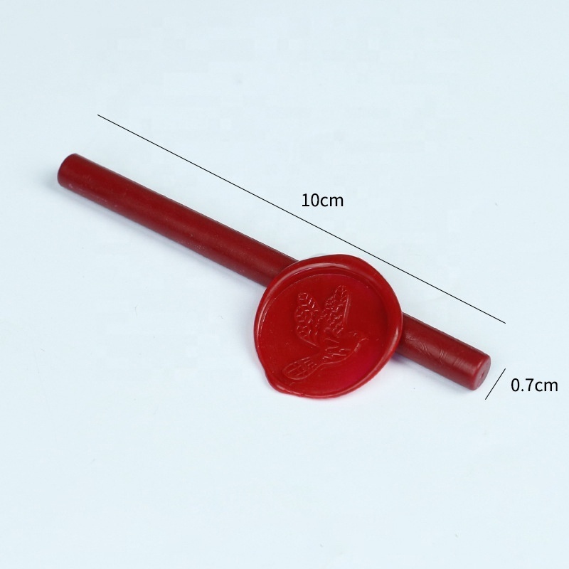 7mm Wax Seal Stick for Glue Gun Mini Sealing Wax Sticks Wax Seal Kit Stamp 68 Color Available