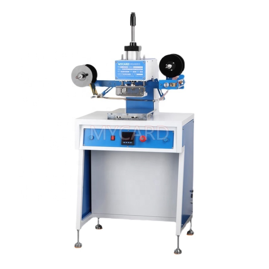 Pneumatic Gift Bag T Shirt Digital Heat Hot Foil Stamping Machine for Leather Paper Tool