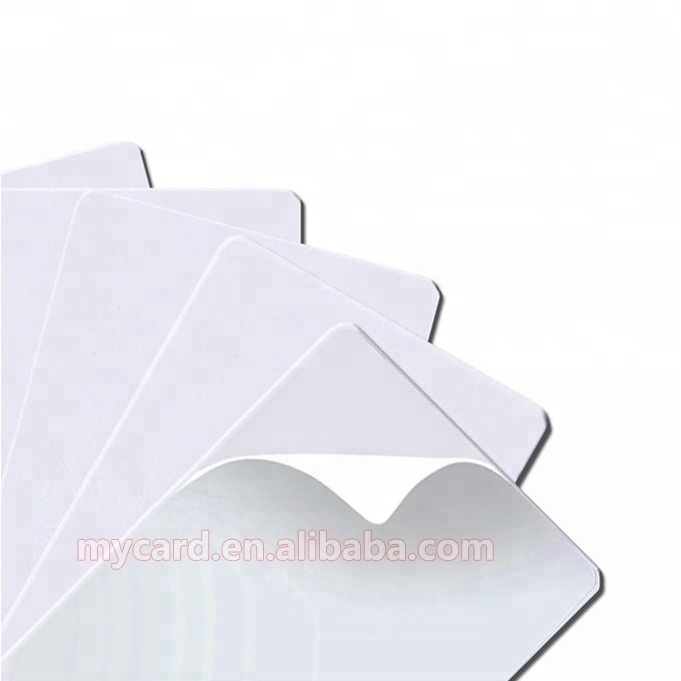 Self adhesive backed a4 inkjet printable pvc plastic sheet