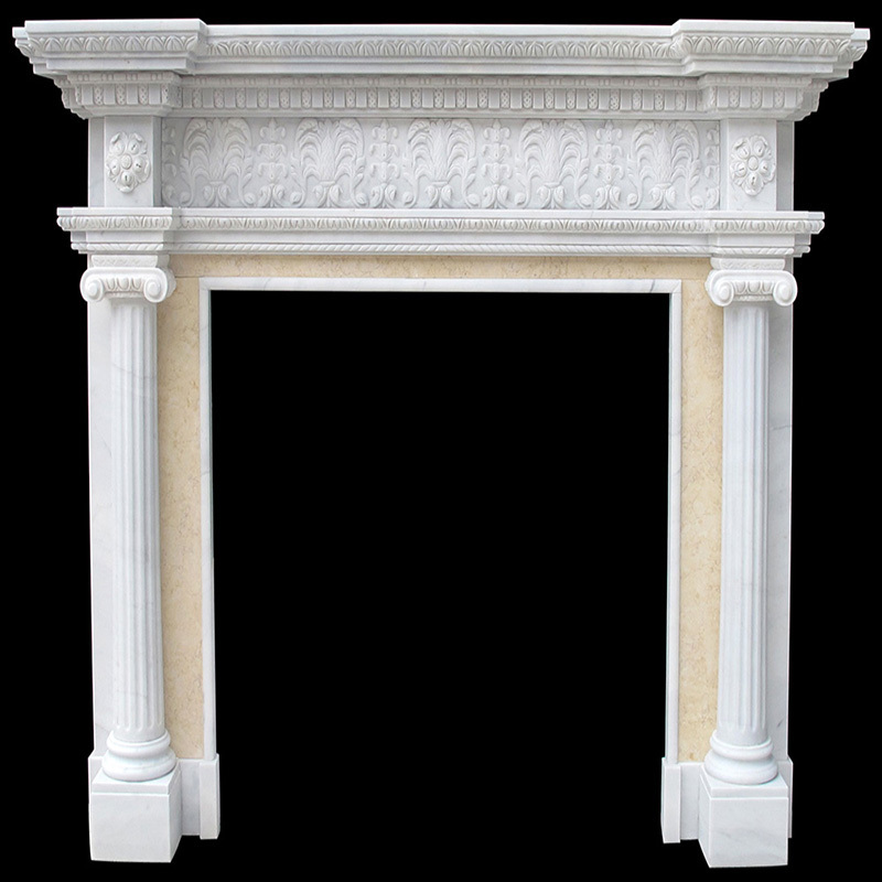 Decorative Hand Carved Stone Fireplace,Micro Marble Fireplace