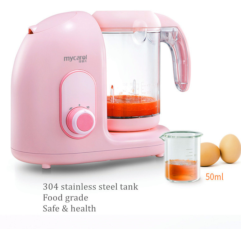 Food Grade Portable Rotary Switch Manual Multi Mixer Baby Food Steamer Processor And Blender