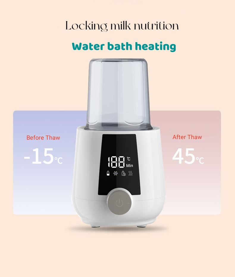 Food Grade Multi-function 4 In One Baby Bottle Warmer And Sterilizer Travel Portable Bottle Warmer Baby USB Baby Bottle Warmer