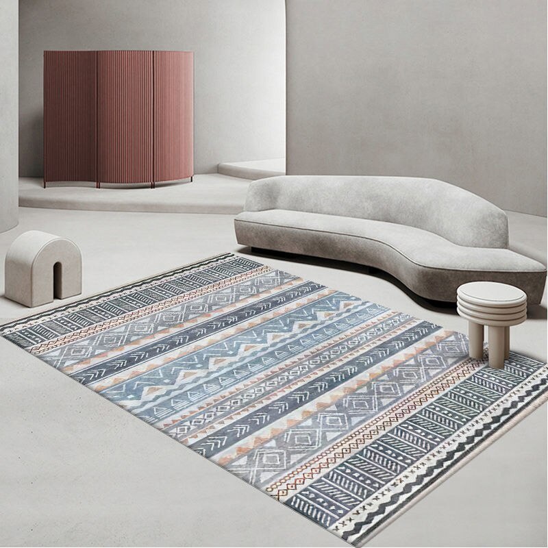 Morocco Nordic Sofa Coffee Table Carpet Home Bedroom Bedside Carpets Large Area Mat Hotel Homestay Decoration Rug Living Room