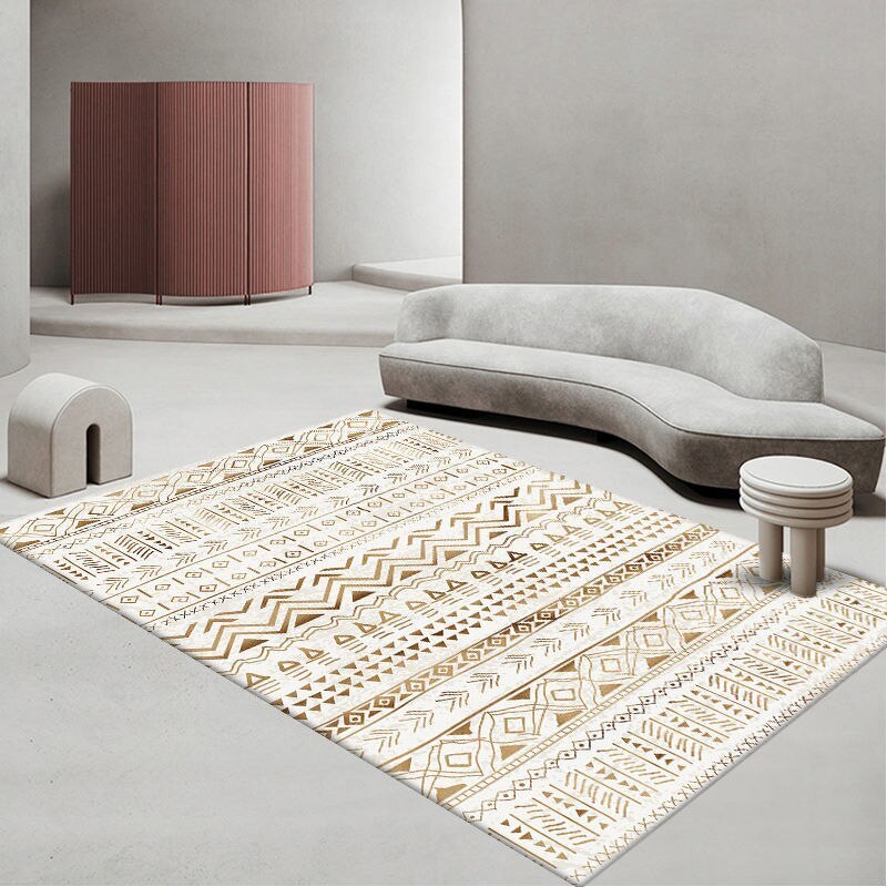 Morocco Nordic Sofa Coffee Table Carpet Home Bedroom Bedside Carpets Large Area Mat Hotel Homestay Decoration Rug Living Room