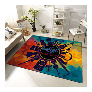 Custom Drum set carpet living room large carpet electronic drum instrument anti-slip pad shock absorbance anti-slip 3m mat