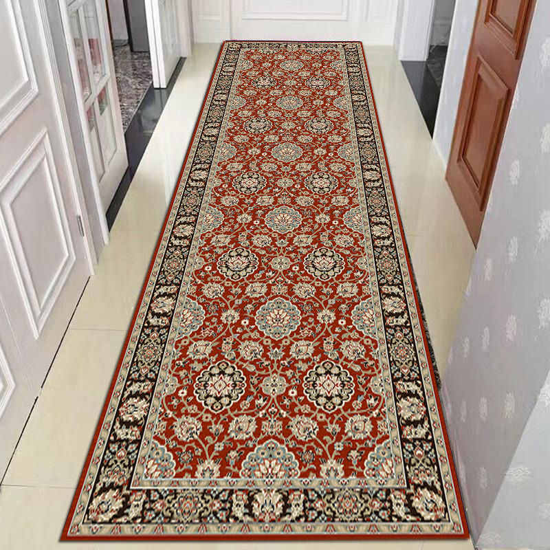 Luxury Corridor Runner Long Carpets for Hallway Aisle Passageway Living Room Decoration Home Long Rug Entryway Entrance Door Mat