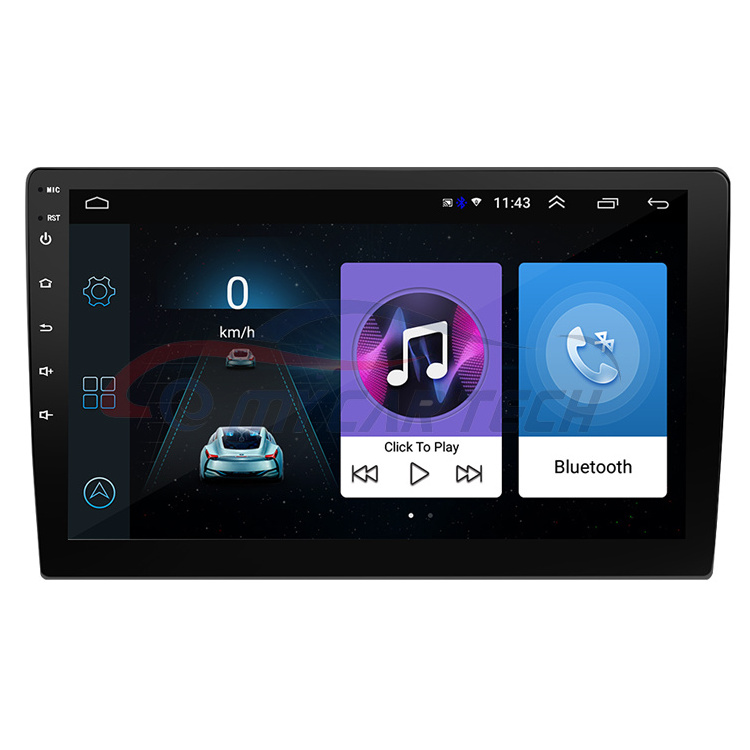 10 inch 1+16G GPS Touch Screen 2 Din Multimedia Dvd Player Stereo Monitor Universal Car Radio With Camera