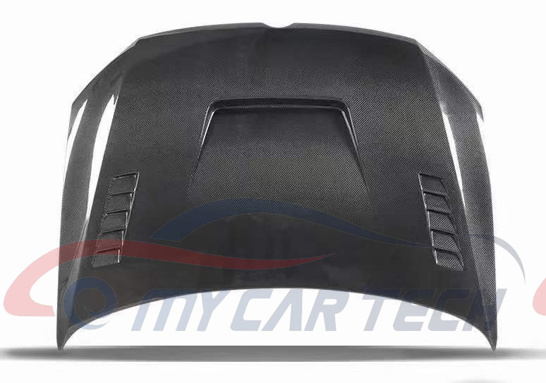 real carbon fiber engine hood for  golf 6