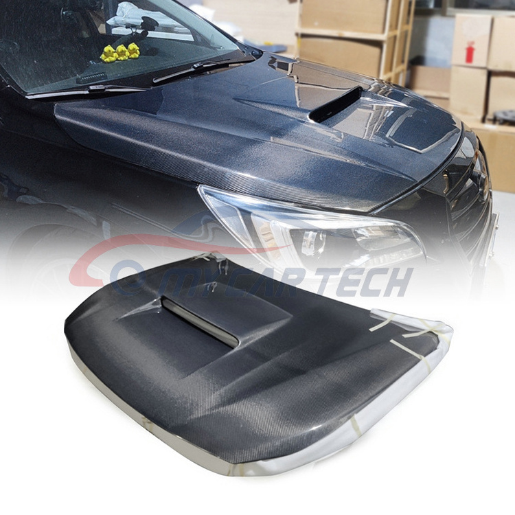 For 2005-2008 SUBARU LEGACY Liberty STI Carbon Fiber Engine Hood Bonnet scoop cover bodykit