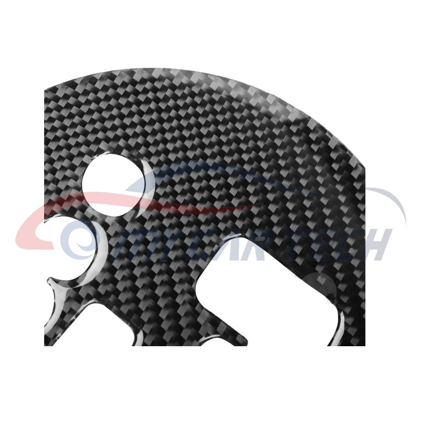 Dry Carbon Fiber Interior Central Trim Covers Strips fit for mazda MX5 NC2-3