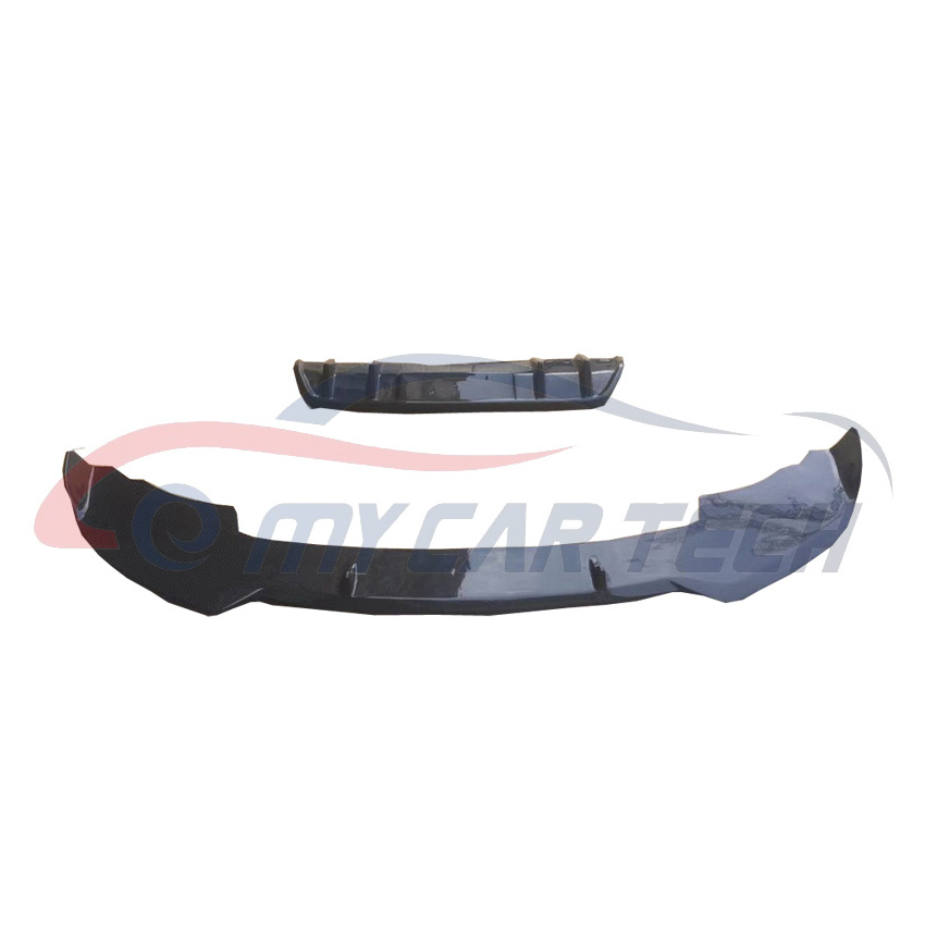 Carbon Fiber Front Lip Rear Bumper Car Body Kits For B-MW X4 series F26