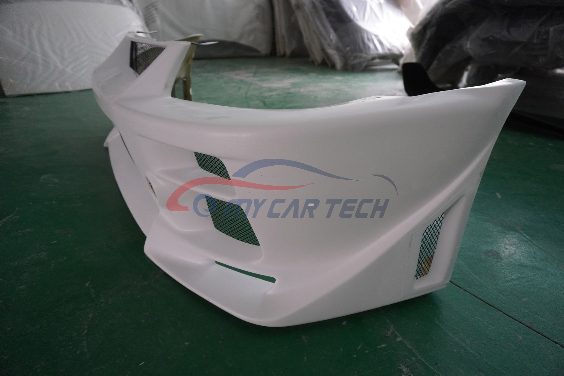 front bumper  for Mitsubishi EVO 6 front lip resin fiber