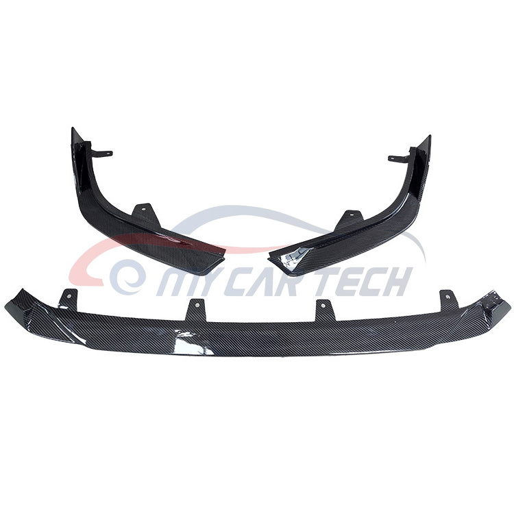 car front bumper lip for lexus 2018-2022 es200/es260 upgrade es300h bodykit