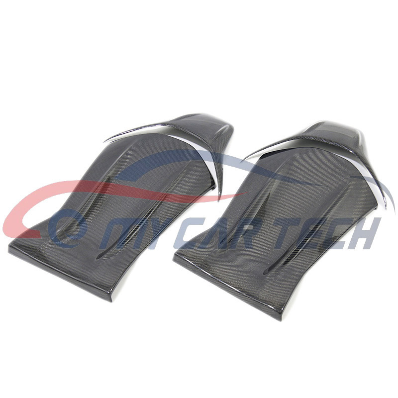 New arrival carbon fiber seat back cover for mercedes b-enz GT CLA GLA A45 E63 C63AMG