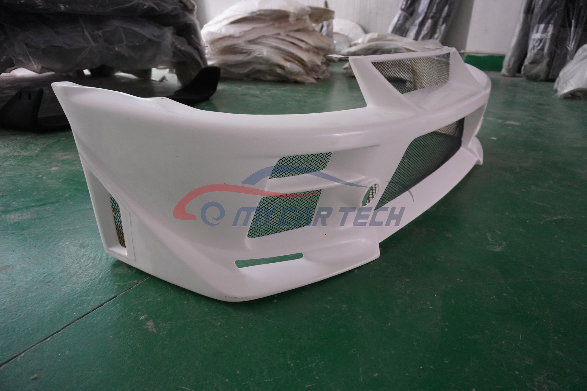 front bumper  for Mitsubishi EVO 6 front lip resin fiber