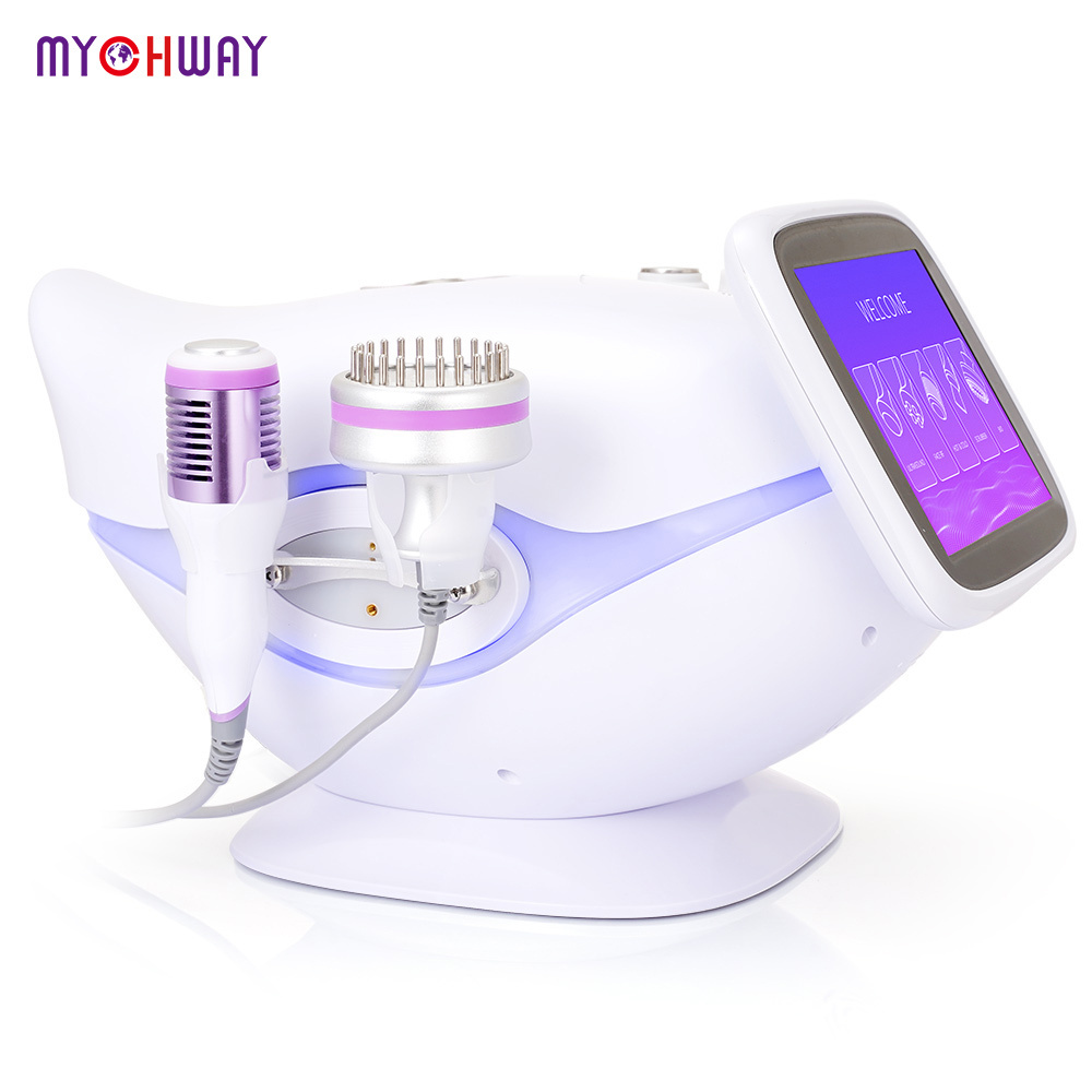 Multifunctional Photon Ultrasound RF LED Microcurrent Hot&Cold Hammer Skin Care Skin Scrubber Machine