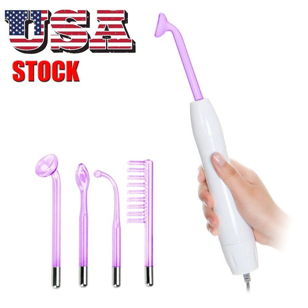 High Frequency Probes Device Portable Facial Care Tools Face Wand Acne Treatment Skin Spot Removal Beauty Tools