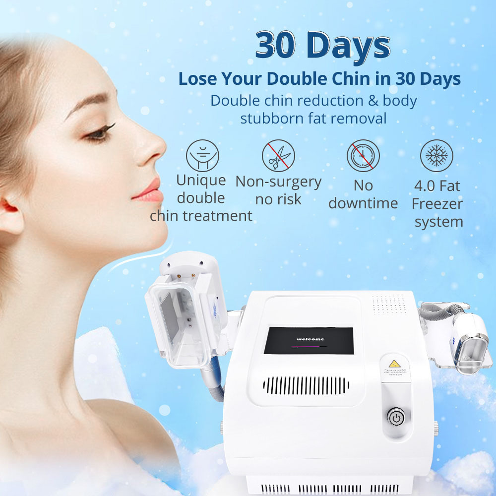 Cool Body Sculpt Cellulite Remover Cryo Sculpting Double Chin Fat Freezing Machine Cryolipolysis