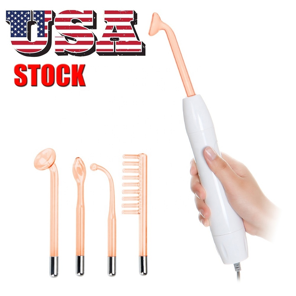 High Frequency Probes Device Portable Facial Care Tools Face Wand Acne Treatment Skin Spot Removal Beauty Tools