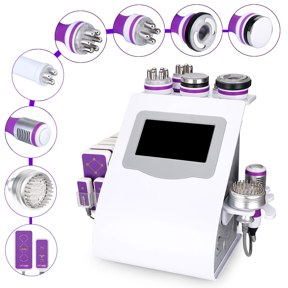 9 In 1 Cavi Rf Body Slimming Cold Hammer Lipo Fat Burning Vacuum 40K Ultraslim Cavi Machine