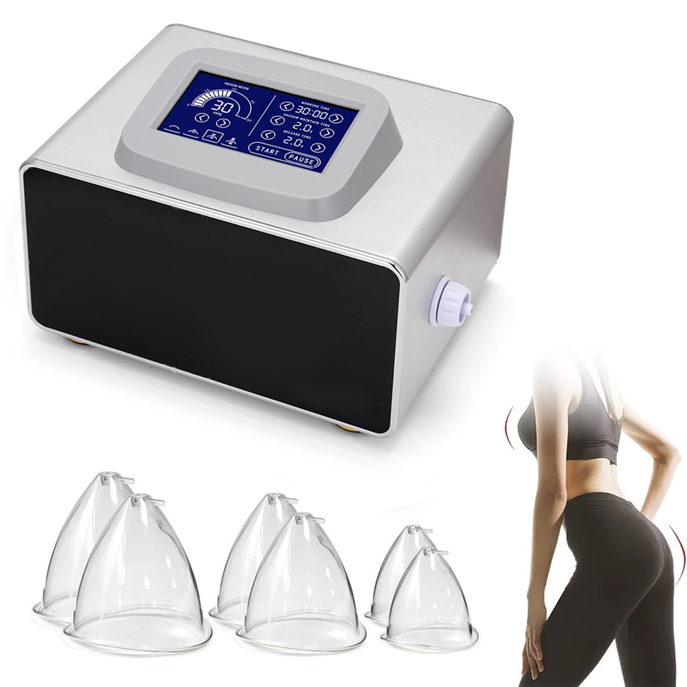 Women Breast Massager Therapy Lifting Body Butt Vacuum Machine BBL Cavitation Butt Enhancement Machine XL Cups Machine